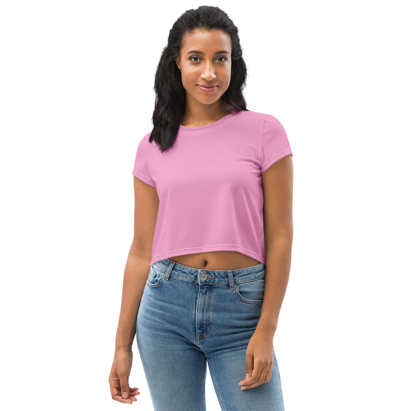 Pink Crop Tee - Objet D'Art