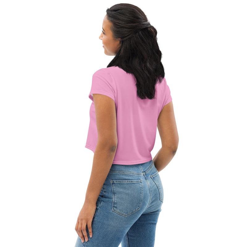 Pink Crop Tee - Objet D'Art