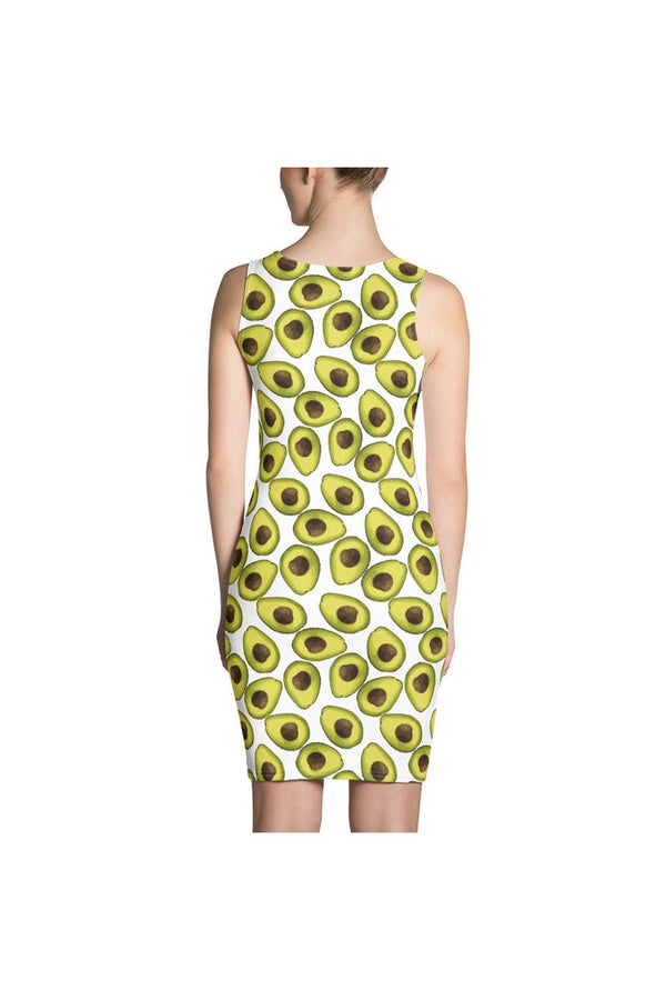 Avocado Sublimation Cut & Sew Dress - Objet D'Art