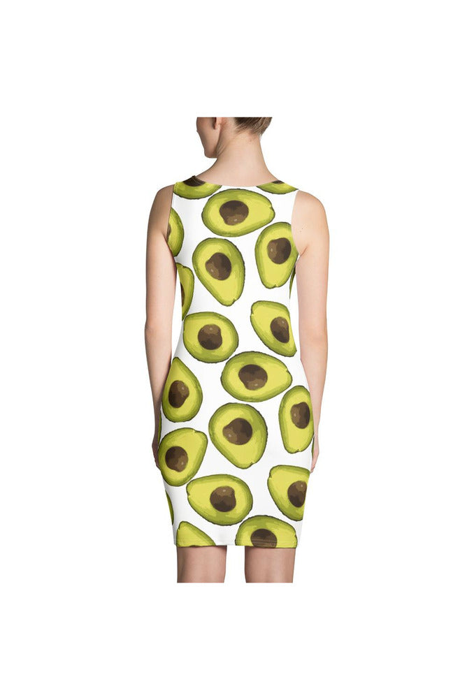 Avocado Appeal Sublimation Cut & Sew Dress - Objet D'Art