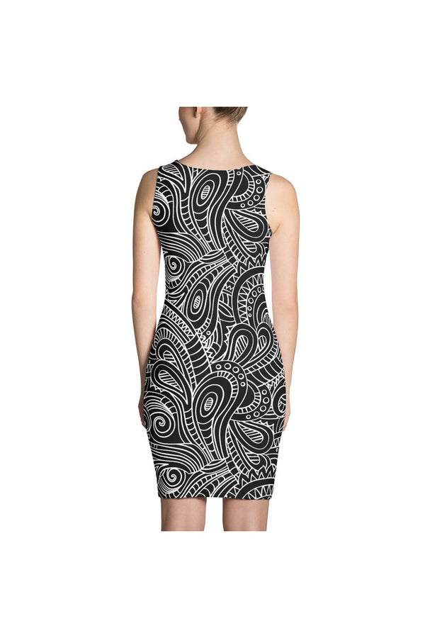 Paisley Power Sublimation Cut & Sew Dress - Objet D'Art