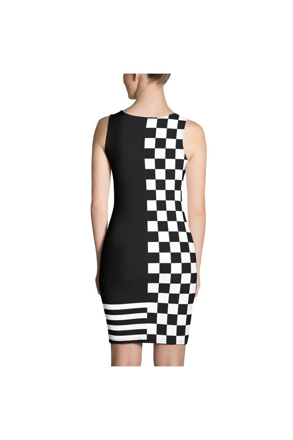 Chic Sublimation Cut & Sew Dress - Objet D'Art