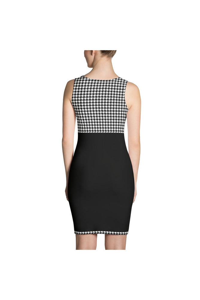 Houndstooth Haven Sublimation Cut & Sew Dress - Objet D'Art