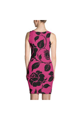 Floral Silhouette Sublimation Cut & Sew Dress - Objet D'Art