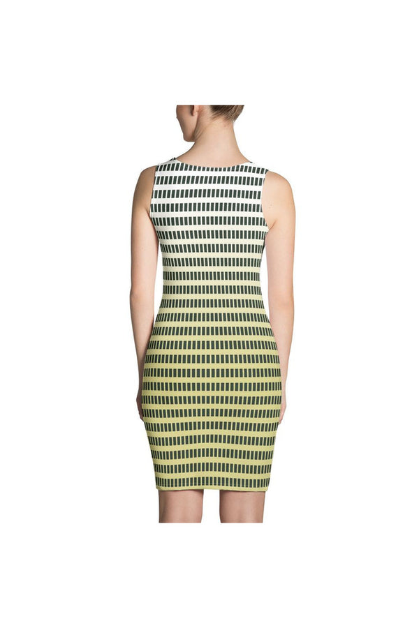 Striped Sublimation Cut & Sew Dress - Objet D'Art