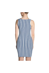 Striped Sublimation Cut & Sew Dress - Objet D'Art