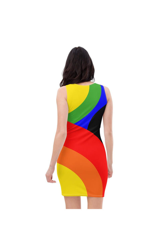 Rainbow Diva Sublimation Cut & Sew Dress - Objet D'Art