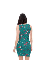 Cherry Blossoms Sublimation Cut & Sew Dress - Objet D'Art