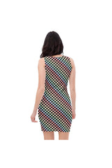 PASTEL PIXELS Sublimation Cut & Sew Dress - Objet D'Art