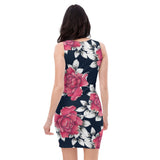 Rose Print Sublimation Cut & Sew Dress - Objet D'Art