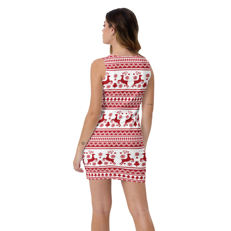 Winter Wonderland Sublimation Cut & Sew Dress - Objet D'Art