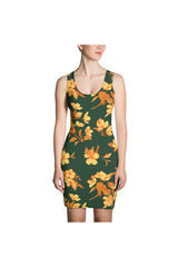 Floral Sublimation Cut & Sew Dress - Objet D'Art