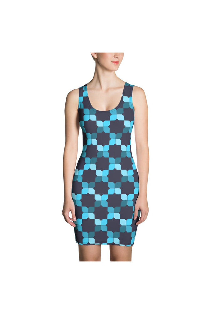Tessellation Geometry Sublimation Cut & Sew Dress - Objet D'Art