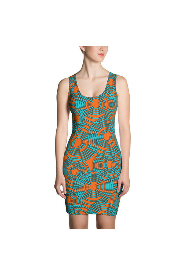 Spiral Spirit Sublimation Cut & Sew Dress - Objet D'Art