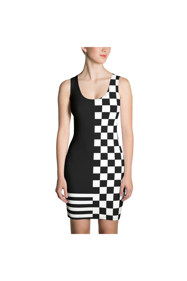 Chic Sublimation Cut & Sew Dress - Objet D'Art