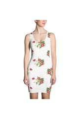 Floral Polka dots Sublimation Cut & Sew Dress - Objet D'Art