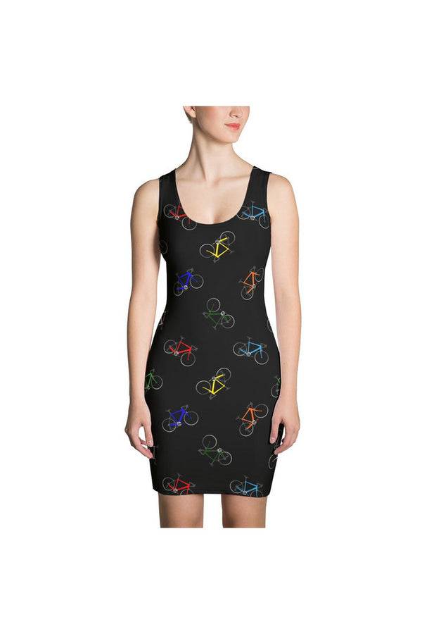 Cycle of Happiness Sublimation Cut & Sew Dress - Objet D'Art
