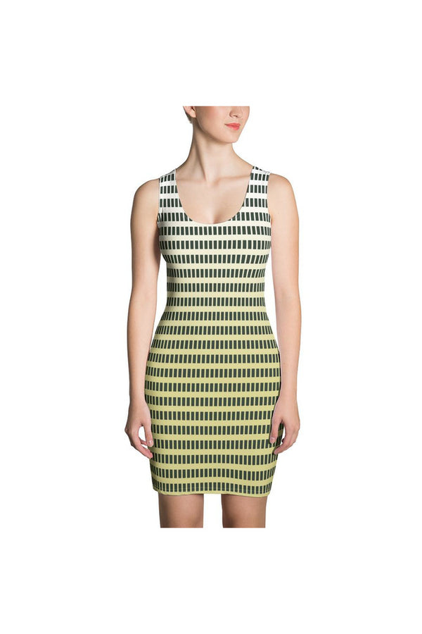 Striped Sublimation Cut & Sew Dress - Objet D'Art