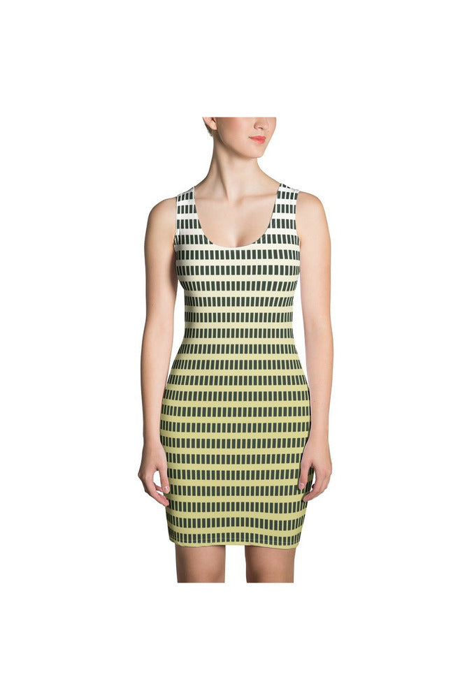Striped Sublimation Cut & Sew Dress - Objet D'Art