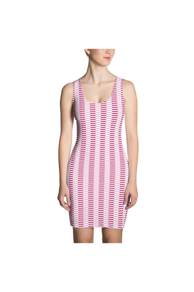 Dash Striped Sublimation Cut & Sew Dress - Objet D'Art