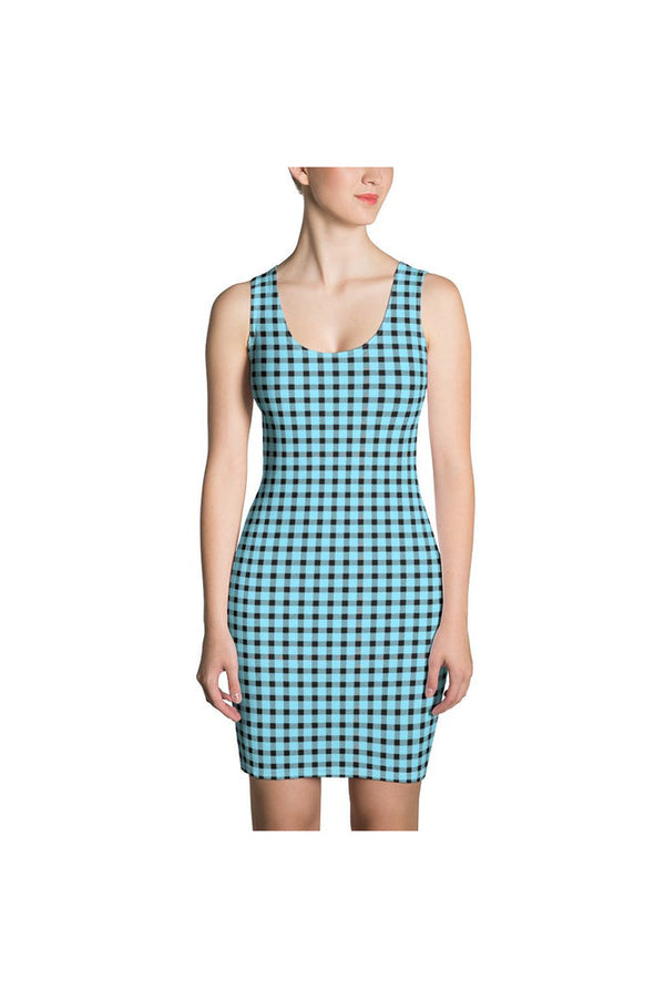 Gingham Sublimation Cut & Sew Dress - Objet D'Art