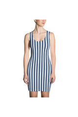 Striped Sublimation Cut & Sew Dress - Objet D'Art