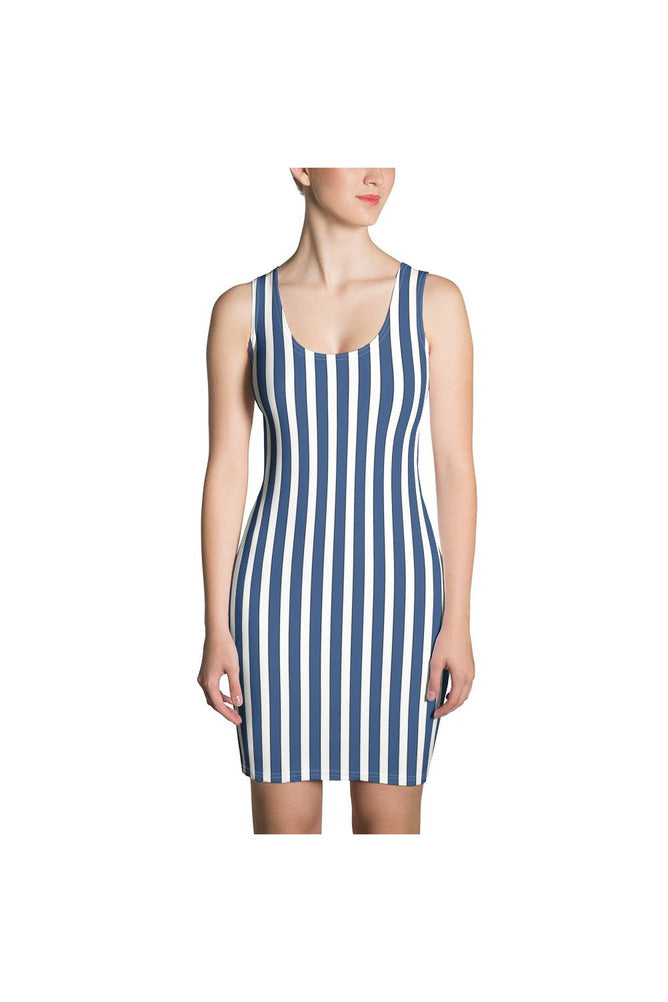 Striped Sublimation Cut & Sew Dress - Objet D'Art