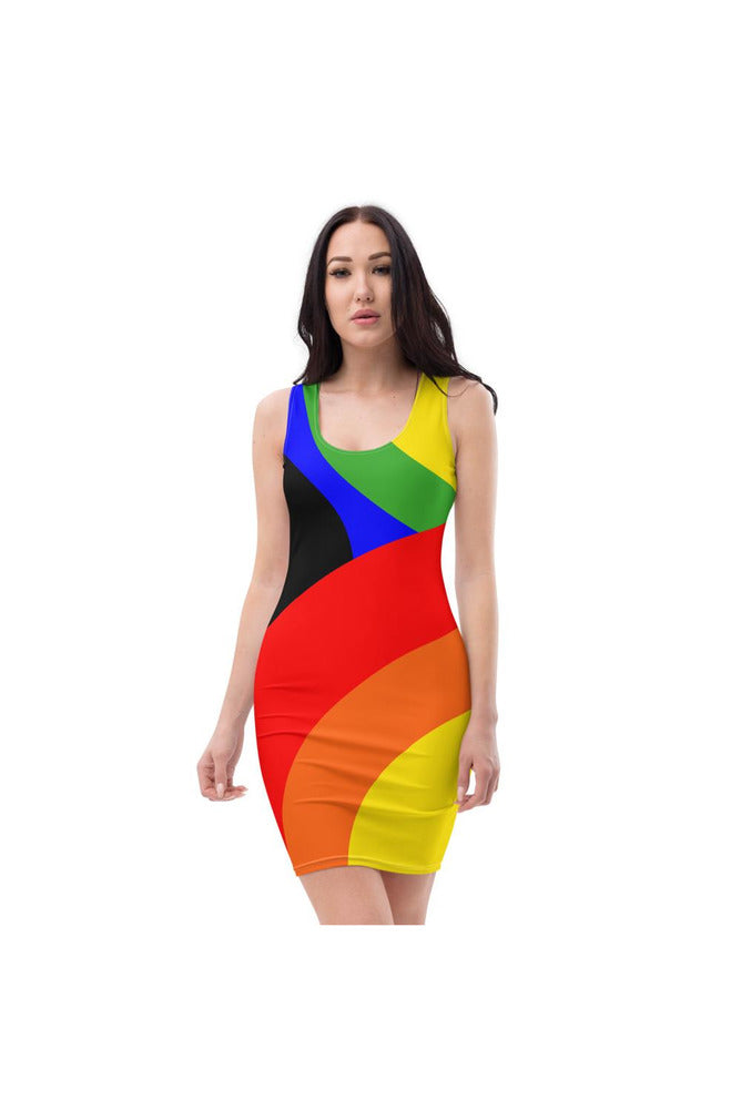 Rainbow Diva Sublimation Cut & Sew Dress - Objet D'Art