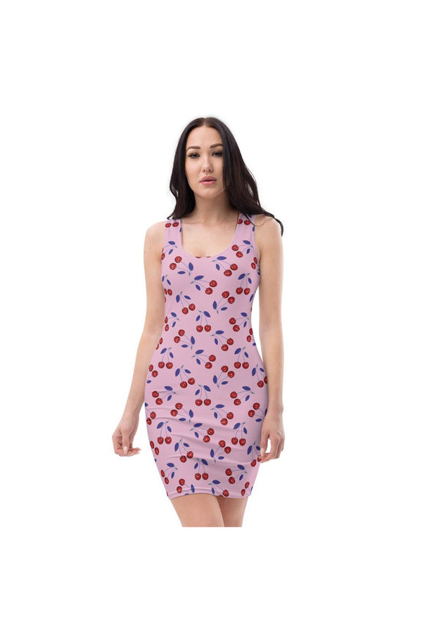 Cherry Print Sublimation Cut & Sew Dress - Objet D'Art