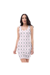 Light Pink as a Feather Sublimation Cut & Sew Dress - Objet D'Art