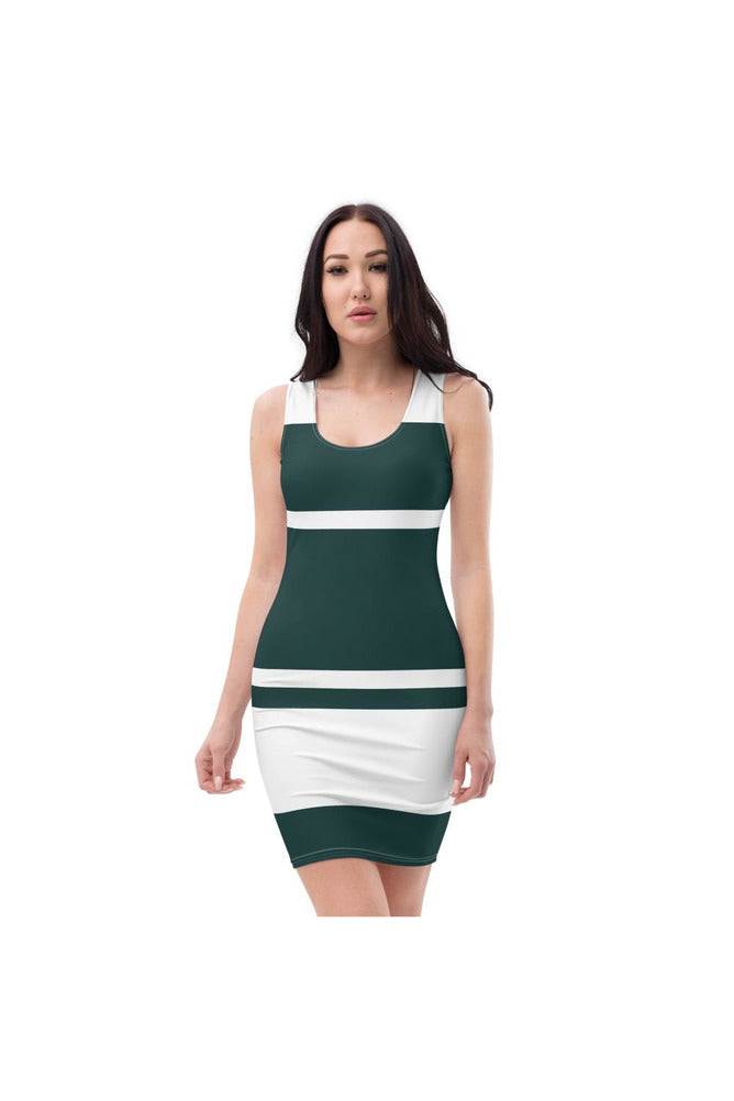 Storm Green Sublimation Cut & Sew Dress - Objet D'Art