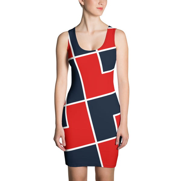 Americana Sublimation Cut & Sew Dress - Objet D'Art