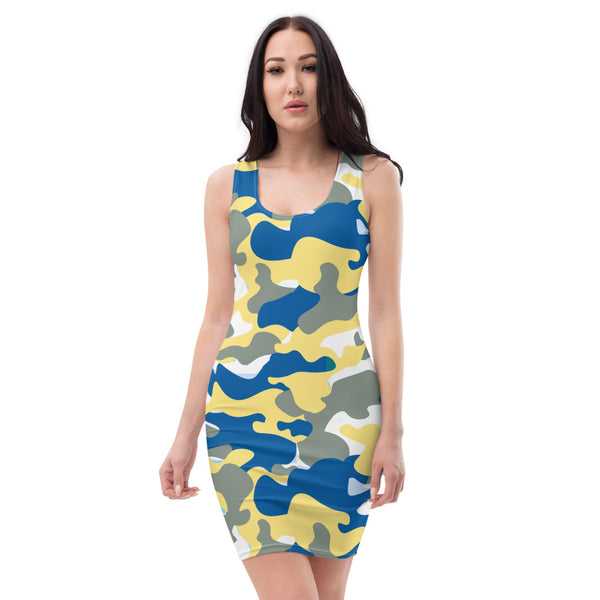 Ukraine Camo Sublimation Cut & Sew Dress - Objet D'Art