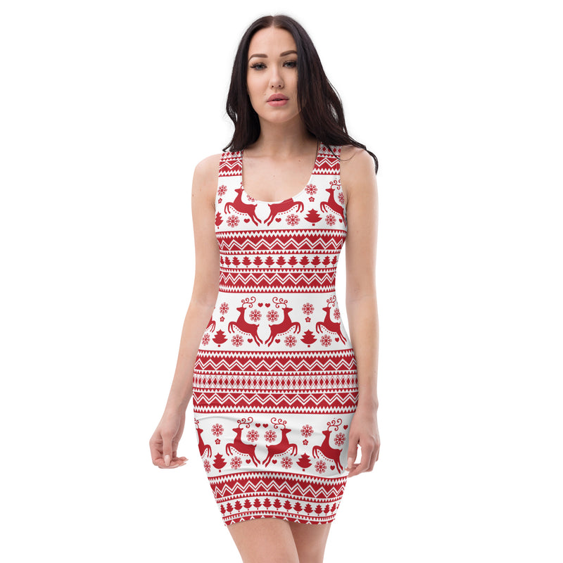 Winter Wonderland Sublimation Cut & Sew Dress - Objet D'Art