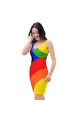 Rainbow Diva Sublimation Cut & Sew Dress - Objet D'Art