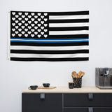 Doctors and EMS Thin Blue and White Line Flag - Objet D'Art