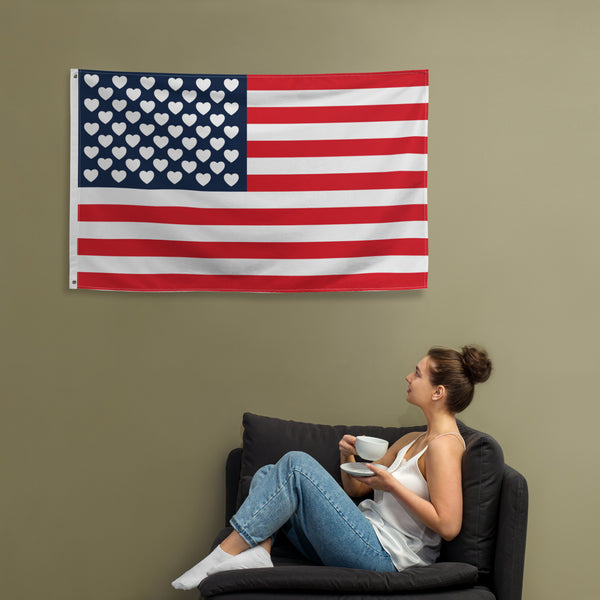 The Compassionately United States of America Flag - Objet D'Art