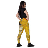 Klimt Leggings with pockets - Objet D'Art