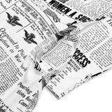 All-over print long sleeve midi dress - Objet D'Art