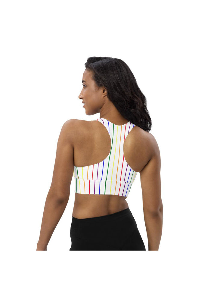 Life Savor Longline sports bra - Objet D'Art