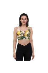 Pineapple Paradise Longline sports bra - Objet D'Art