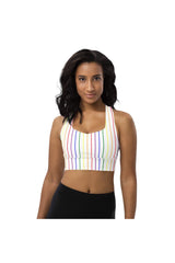 Life Savor Longline sports bra - Objet D'Art