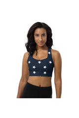 America Longline sports bra - Objet D'Art