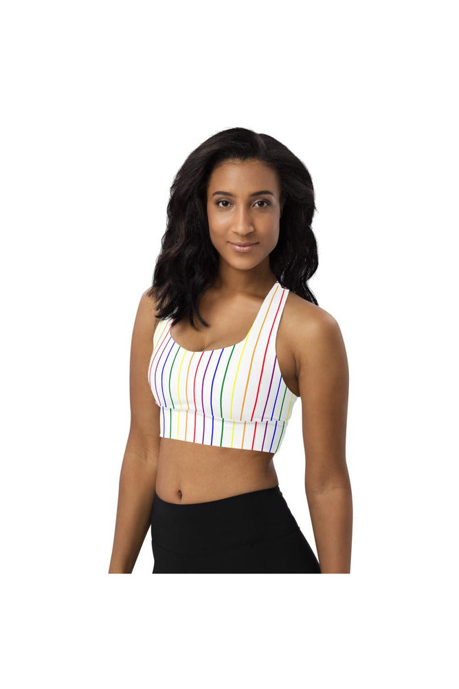 Life Savor Longline sports bra - Objet D'Art