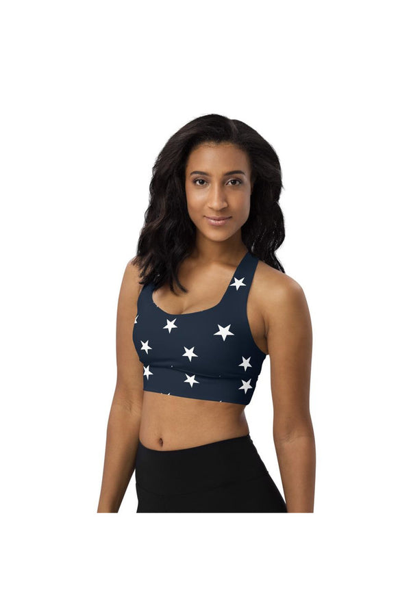 America Longline sports bra - Objet D'Art