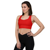 LOve Red Longline sports bra - Objet D'Art