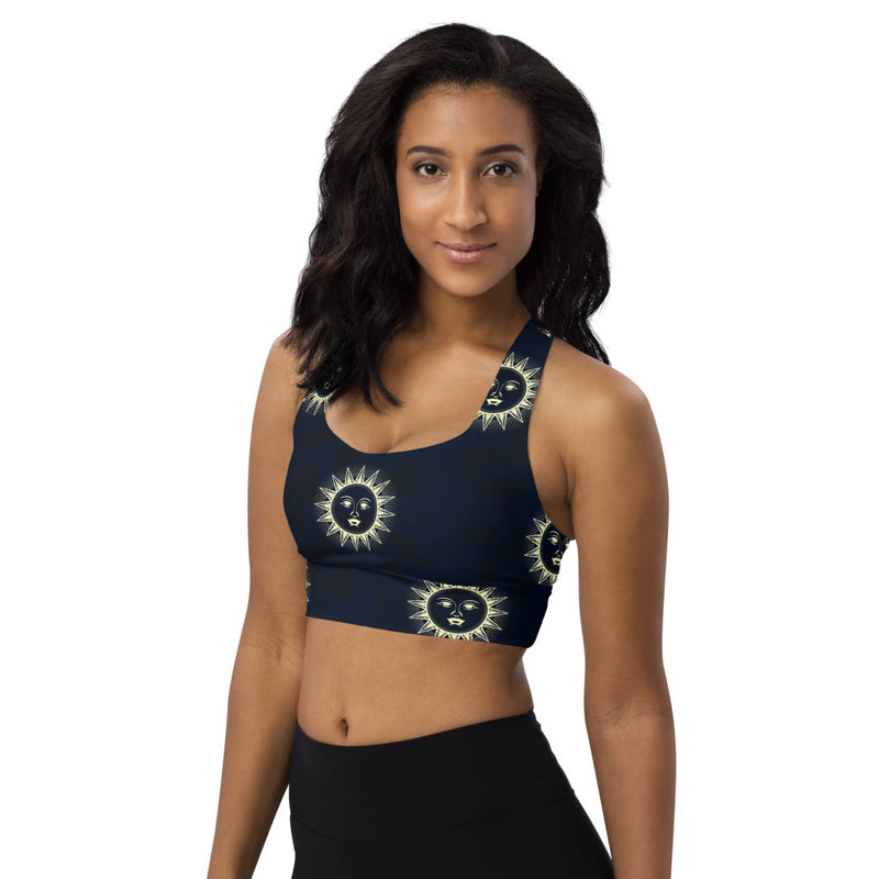 Solara Longline sports bra - Objet D'Art