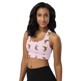 Tiger Heart Longline sports bra - Objet D'Art