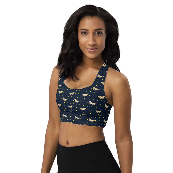 Butterfly Longline sports bra - Objet D'Art