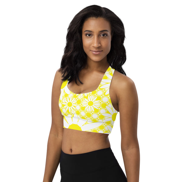 Daisy Longline sports bra - Objet D'Art